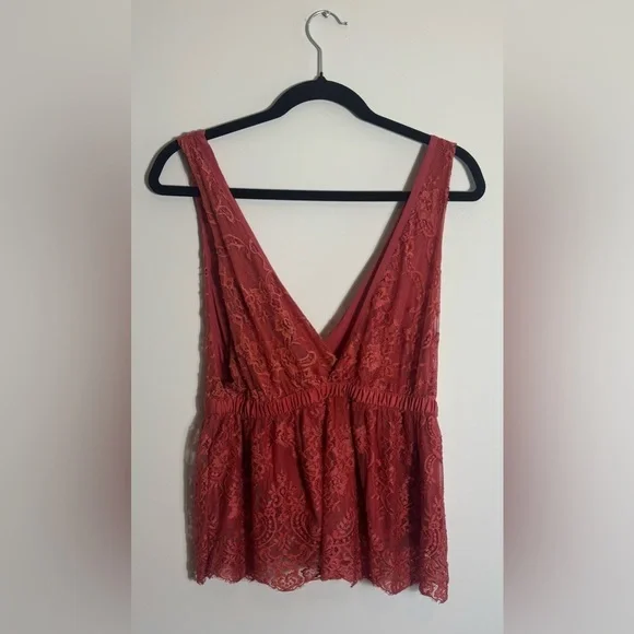 Free People Chante Lace Frenchie Kiss Tank Top
Size Medium - Picture 4 of 6